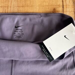 Nike Women's Lavender Biker Shorts